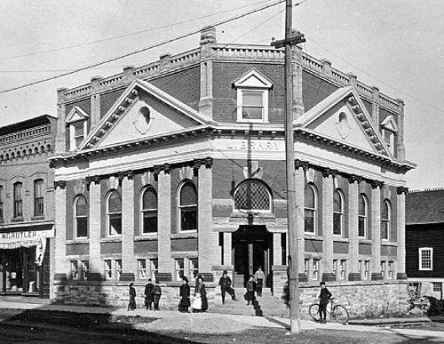 Perth Library, c1907, Archives of Ontario / Bibliothèque de Perth, c.1907, Archives de l'Ontario